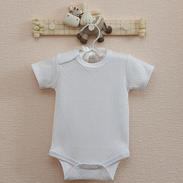 Хлопковый боди с коротким рукавом для новорожденных Арт.282