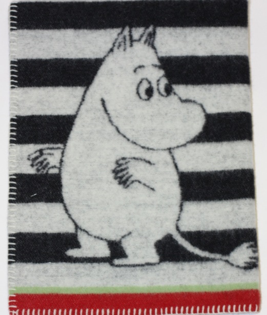 Детское шерстяное одеяло Муми Тролли Klippan из эко-шерсти
