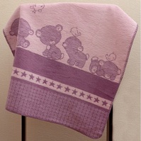 Lorita. Одеяло из начёсанного хлопка для новорожденных Арт.1243r