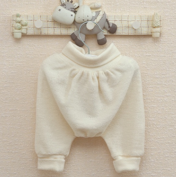 Детские штанишки из шерсти мериноса для новорожденных Арт.1275