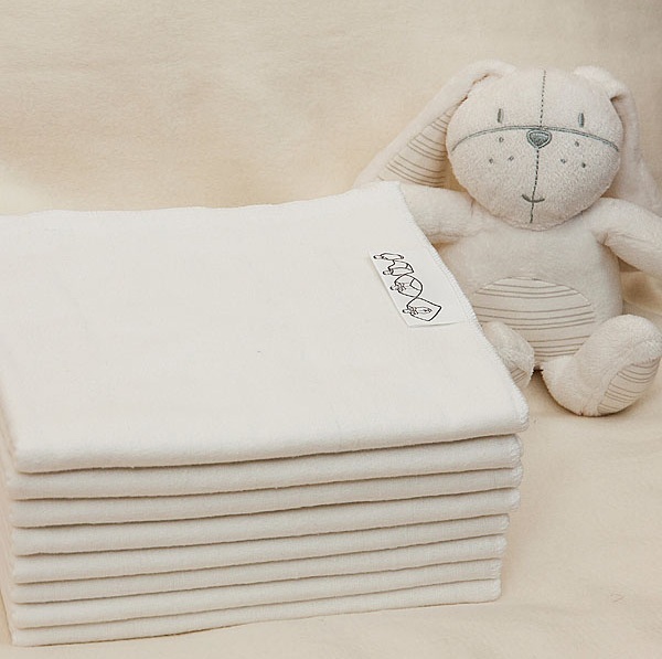 Lorita - Пеленка текстильная белая фланелевая Арт.93а